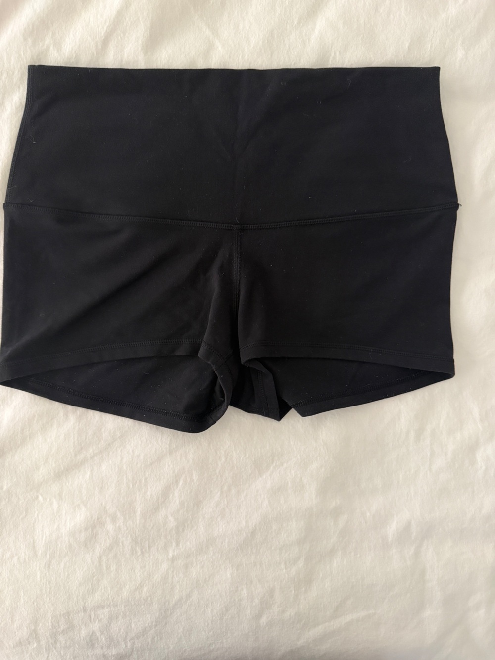 lululemon athletica Black High-Rise Bike Shorts - Size 10